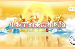 中秋节的来历和风俗简介,月圆人团圆，传统习俗与文化传承