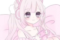 动漫图片 可爱 女生,治愈系少女的甜蜜日常