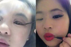 网红化妆前后对比照片,揭秘美丽蜕变全过程